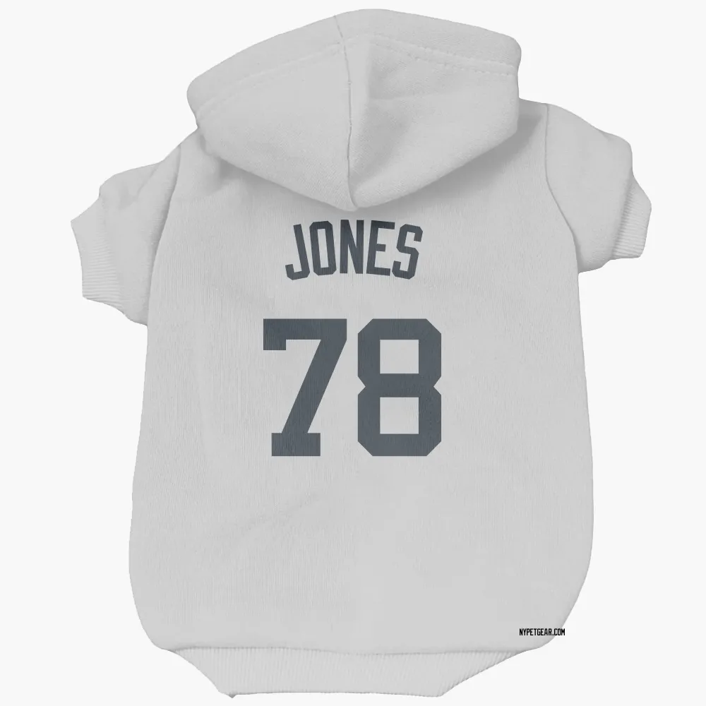 New York Yankees Spencer Jones White Pet Hoodie for Dog & Cat