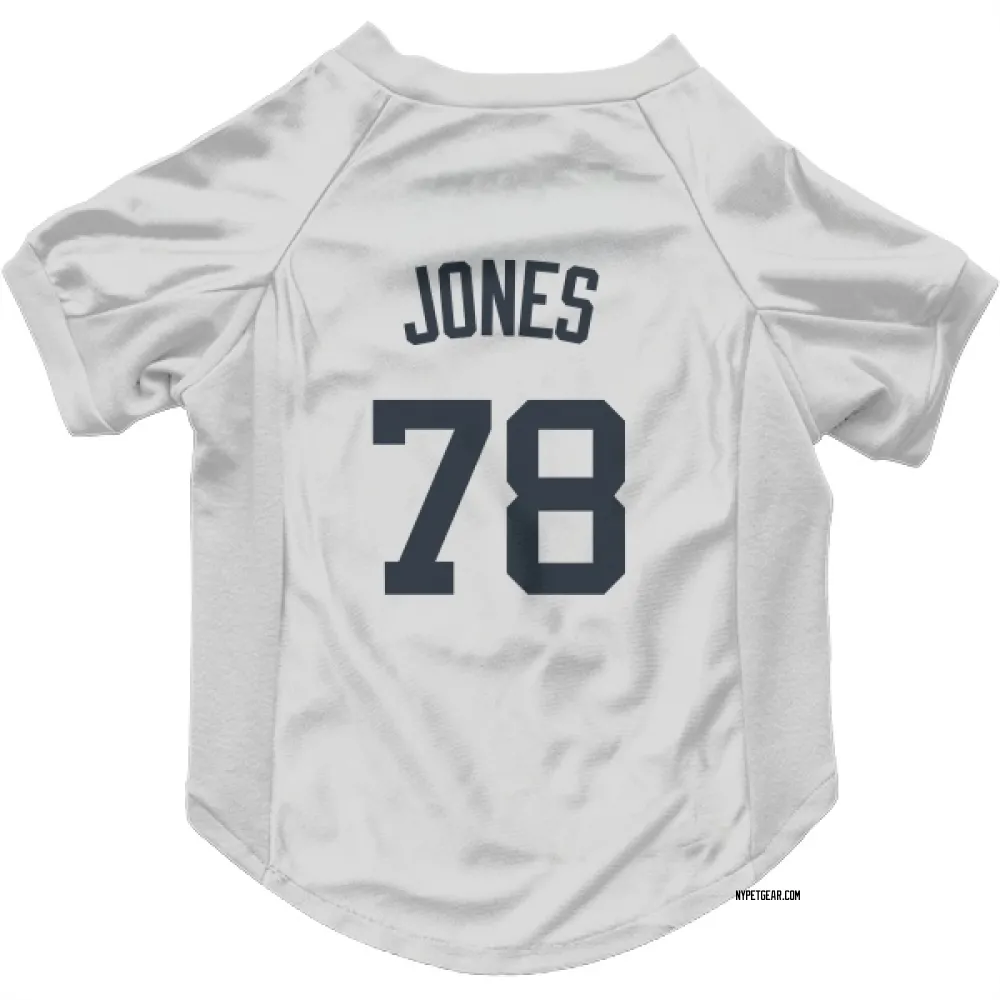 New York Yankees Spencer Jones White Pet Jersey for Dog & Cat
