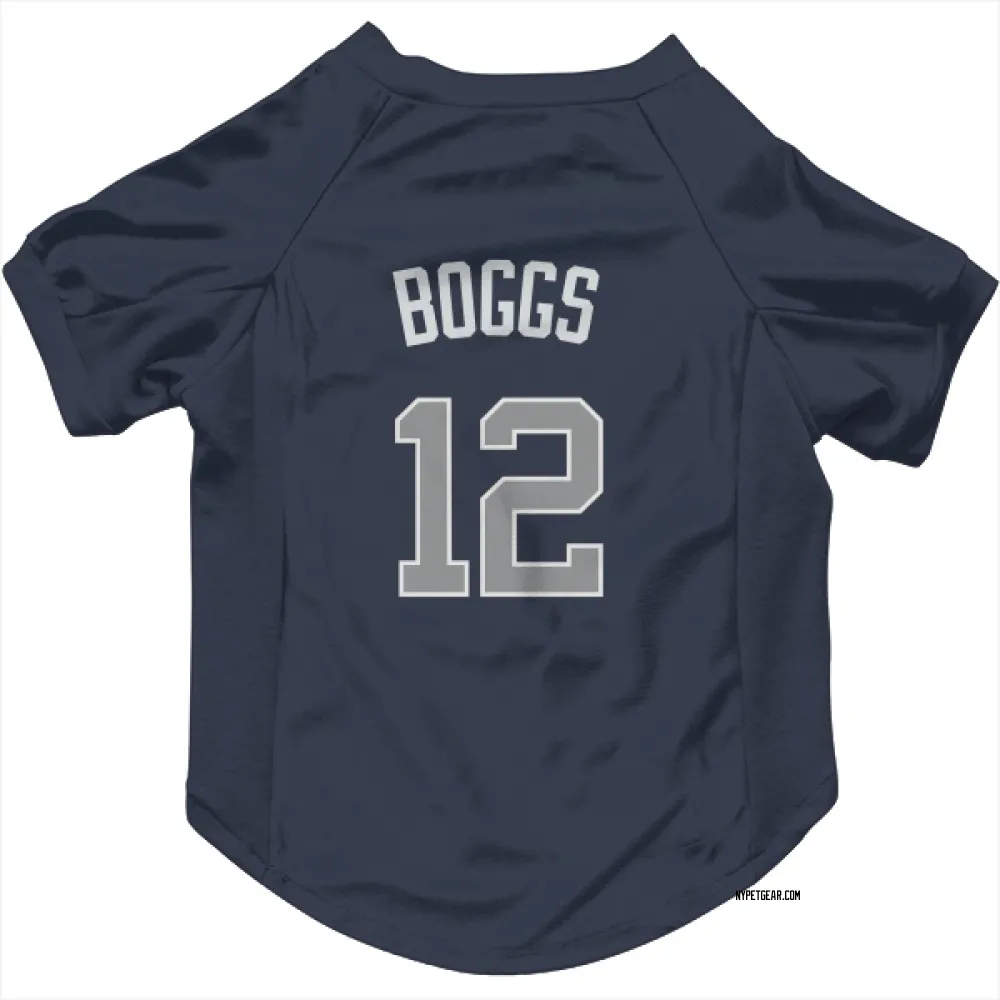 New York Yankees Wade Boggs Navy Pet Jersey for Dog & Cat